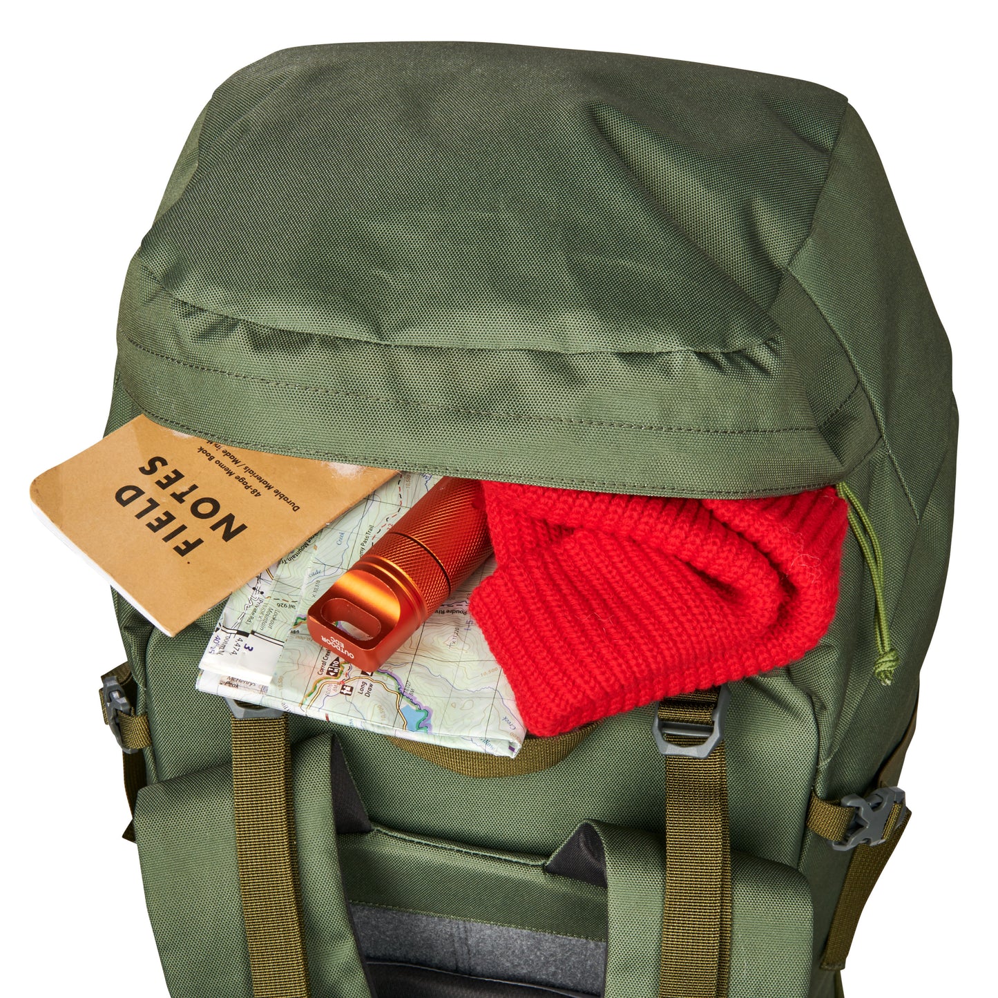 KELTY Asher 65L Hiking Pack Winter Moss