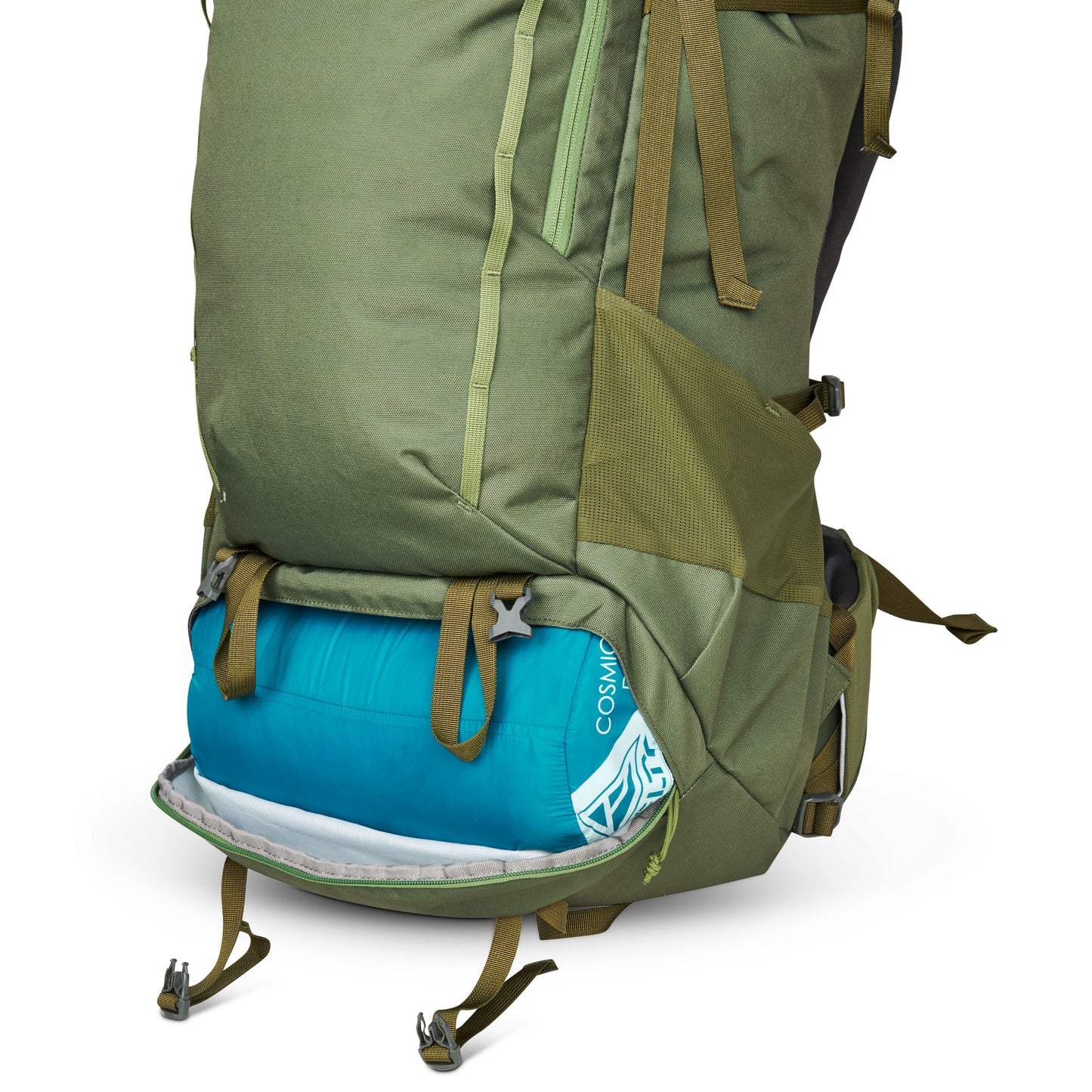 KELTY Asher 65L Hiking Pack Winter Moss