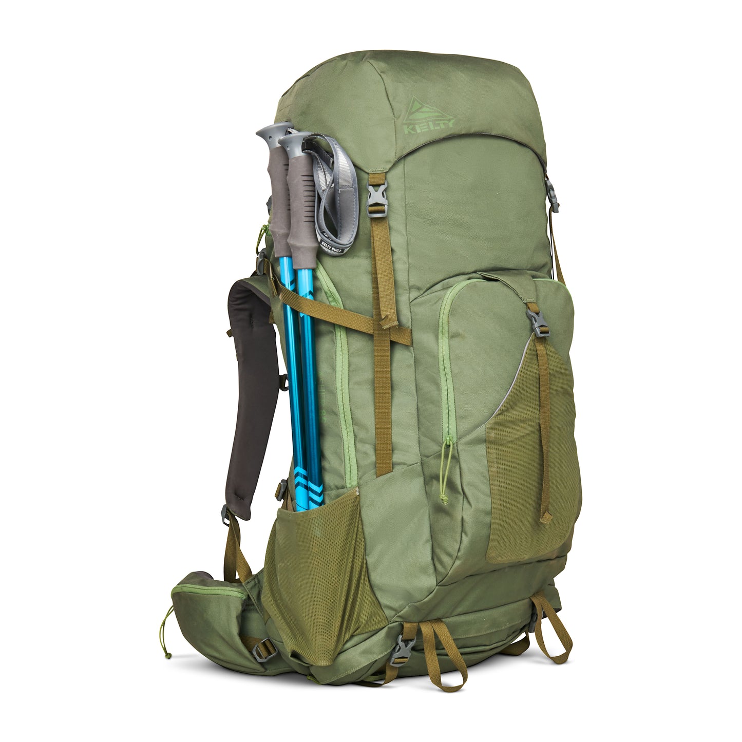 KELTY Asher 85L Hiking Pack Winter Moss