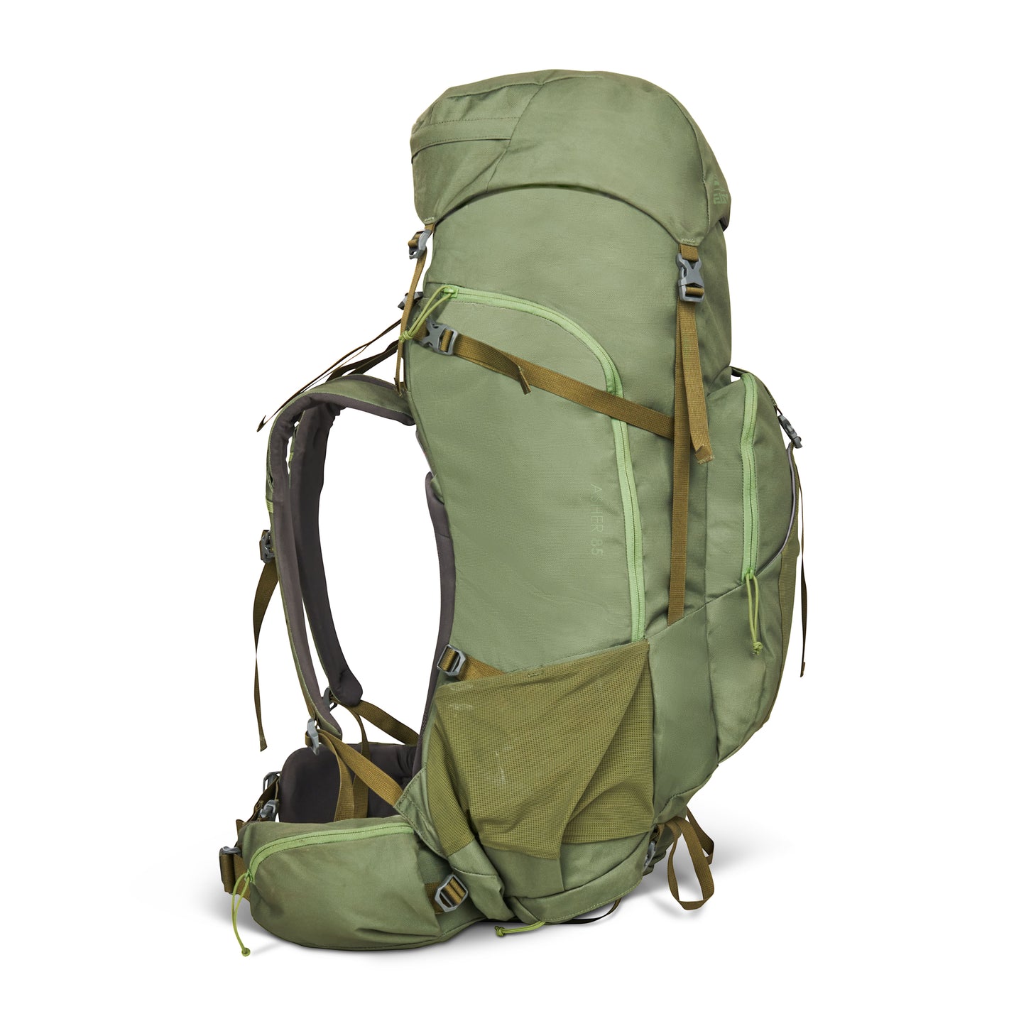 KELTY Asher 85L Hiking Pack Winter Moss