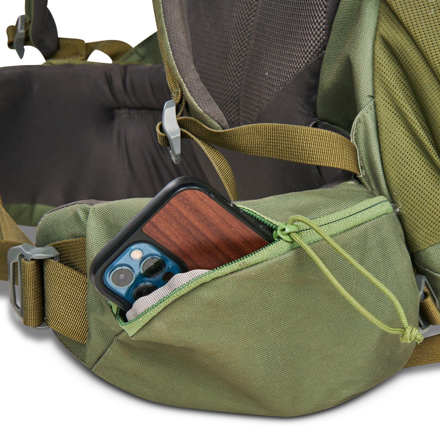 KELTY Asher 85L Hiking Pack Winter Moss