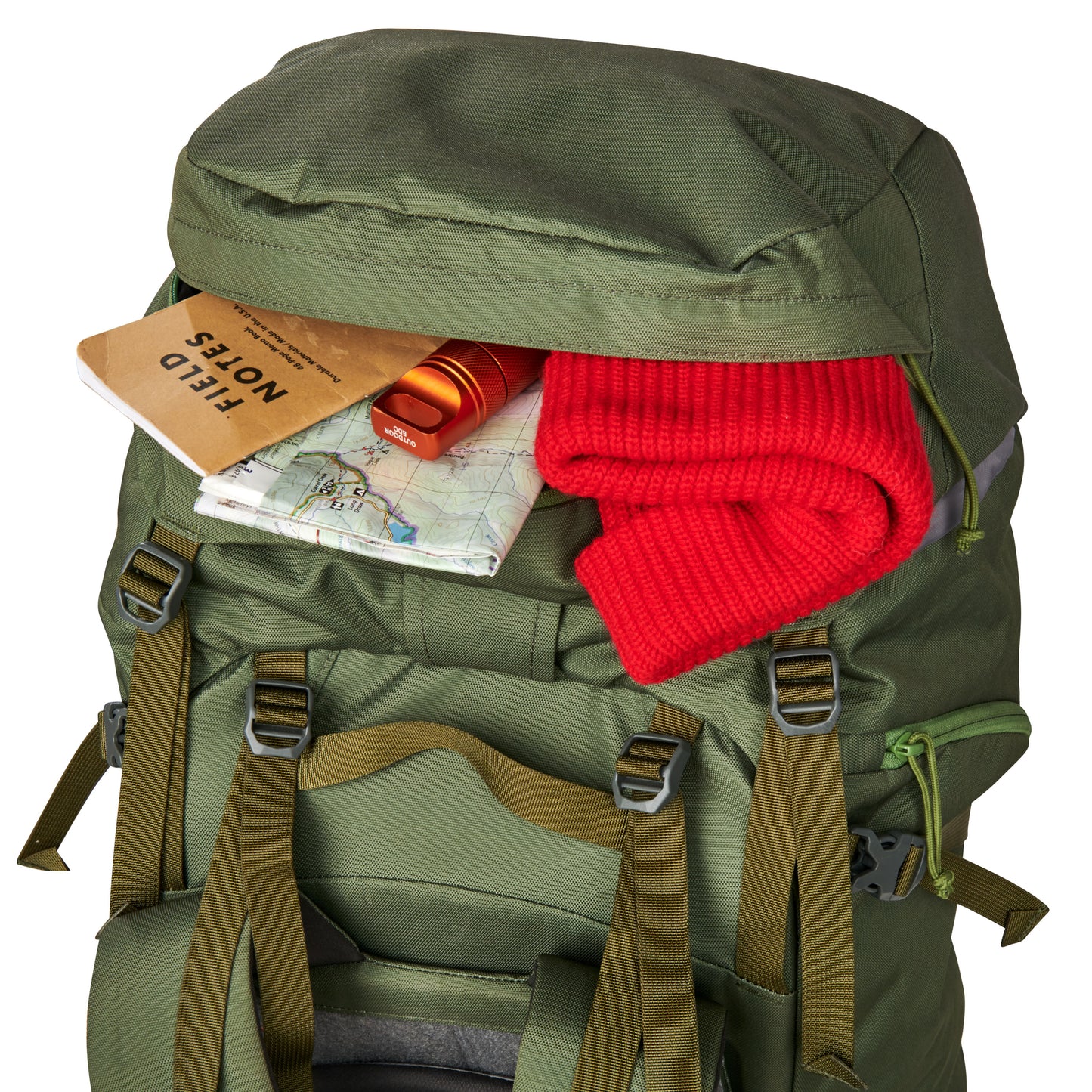 KELTY Asher 85L Hiking Pack Winter Moss