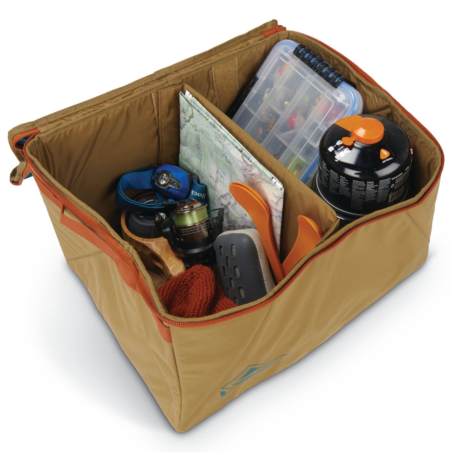 KELTY Window Seat Dull Gold / Deep Teal