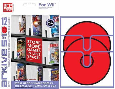 Arkive 5:1 Storage Sleeve 12 pack (white)