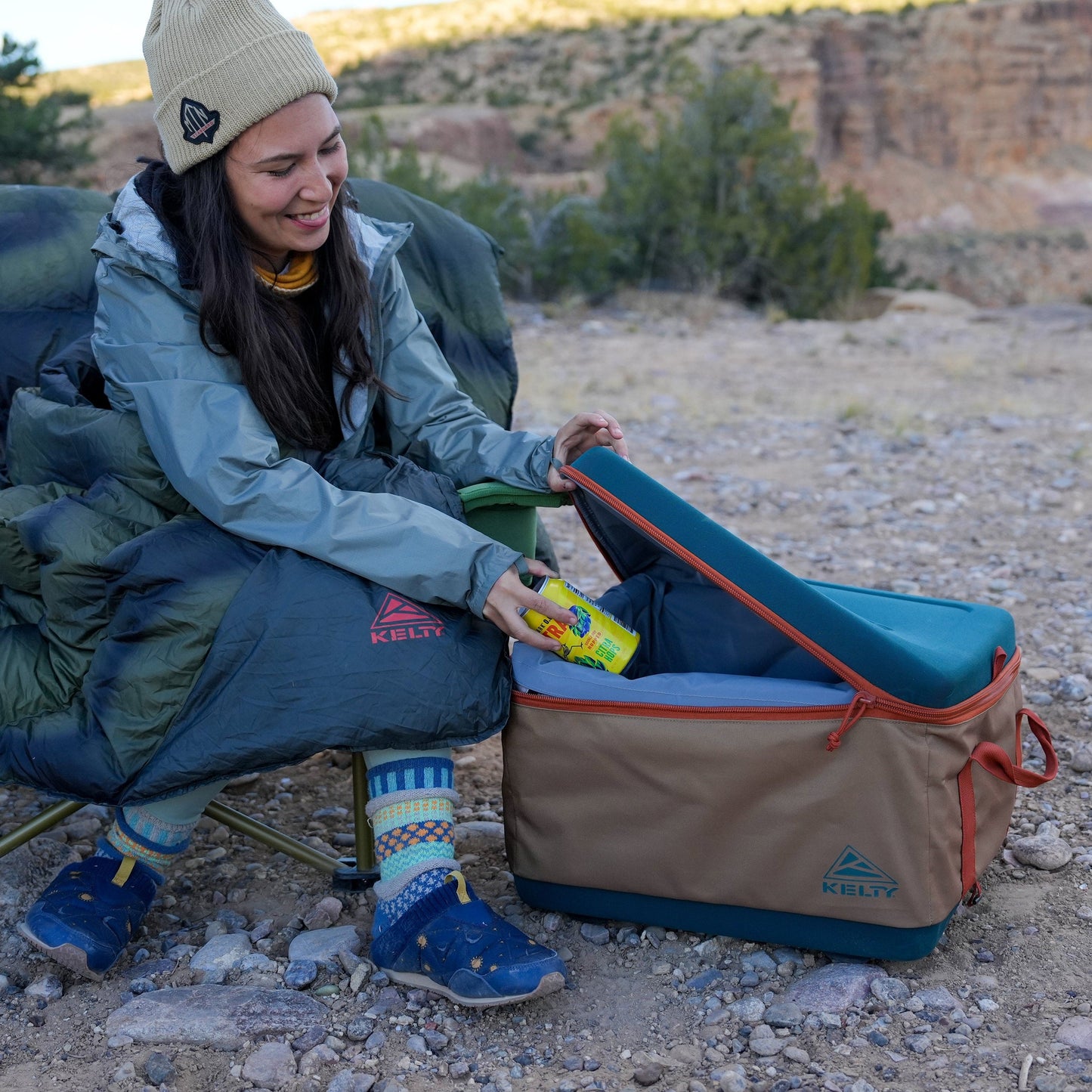 KELTY Folding Cooler 48 Can