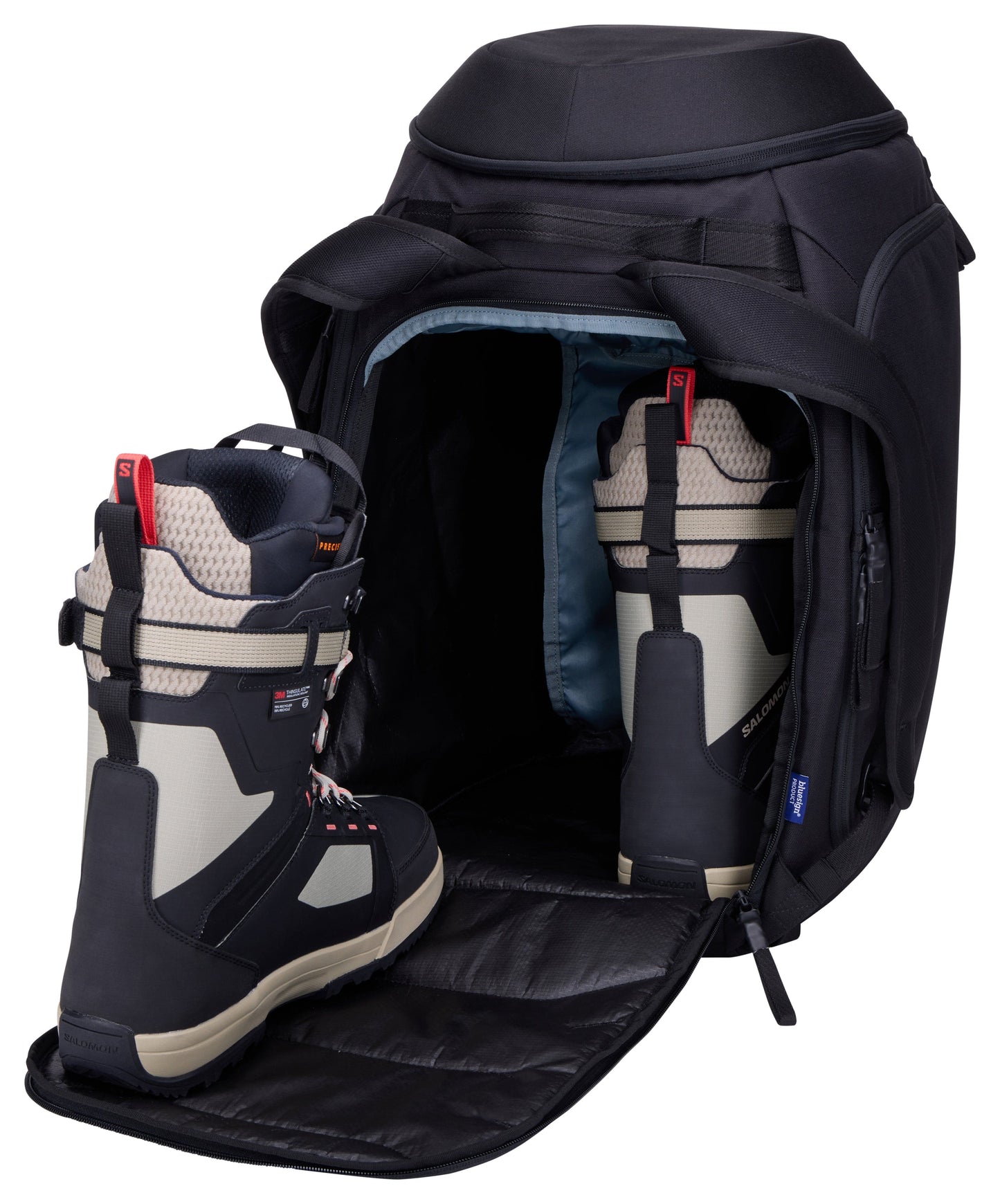 THULE Roundtrip Ski and Snowboard Boot Backpack 60L Black
