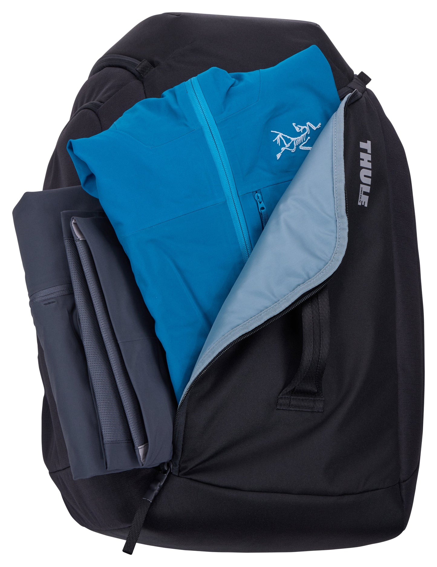 THULE Roundtrip Ski and Snowboard Boot Backpack 60L Black
