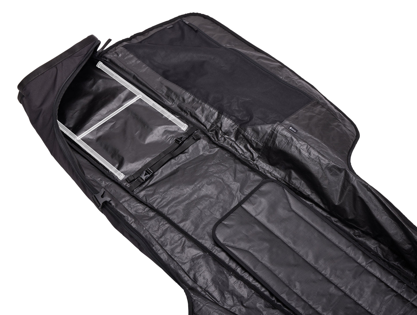 THULE Roundtrip Ski Roller 192cm Black