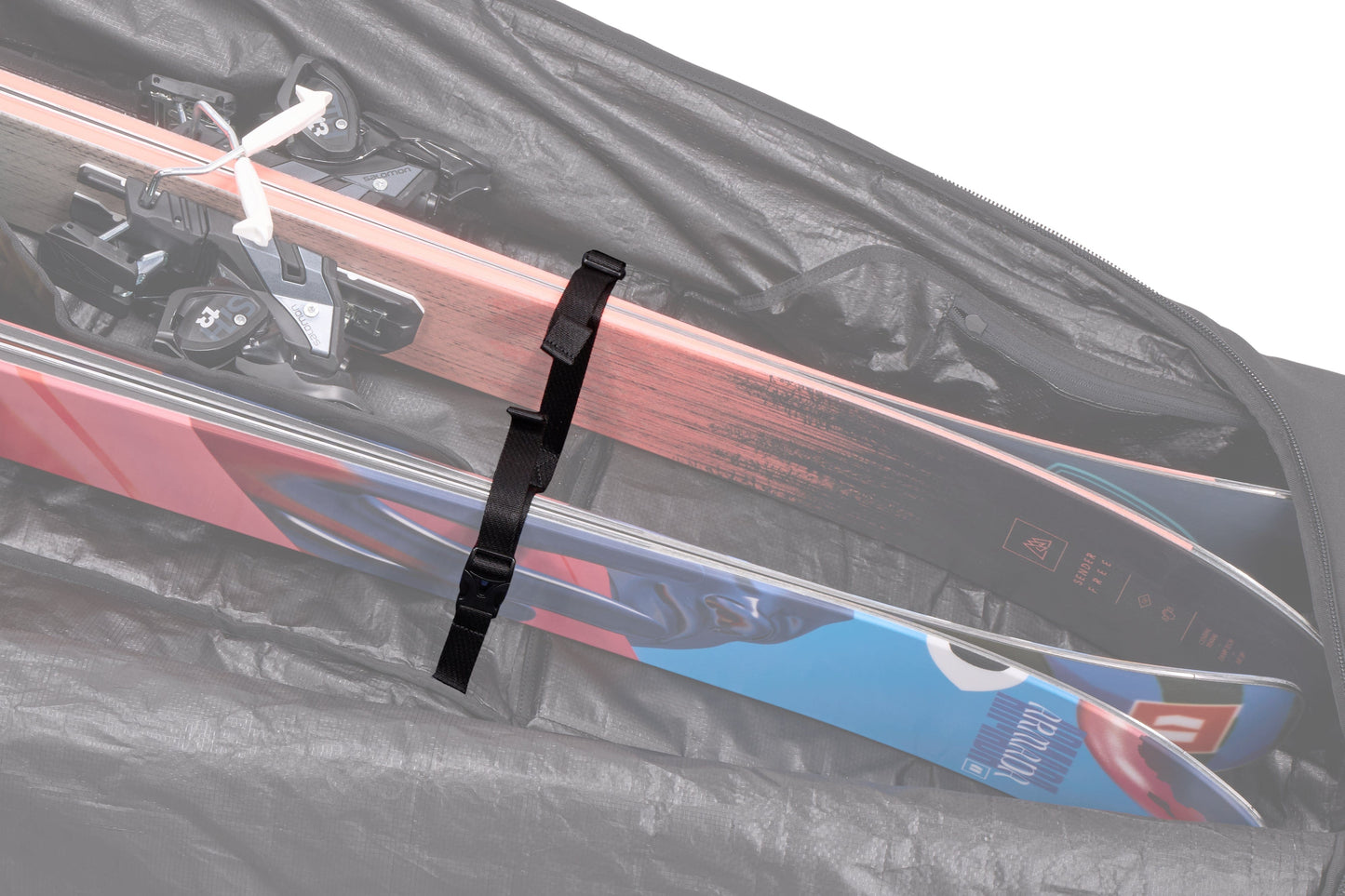 THULE Roundtrip Ski Roller 192cm Black