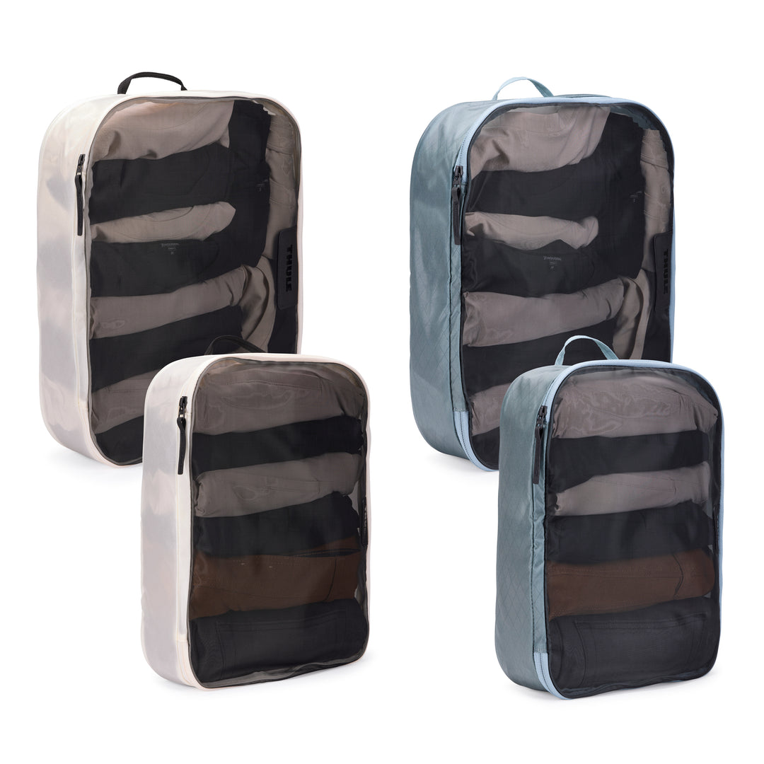 Thule Packing Cube Family Set 2xMed 2xLrg Gry/Wht