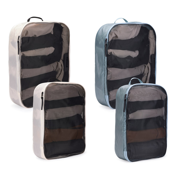 Thule Packing Cube Family Set 2xMed 2xLrg Gry/Wht