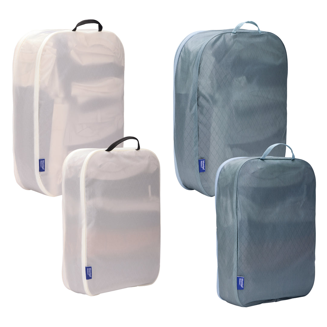 Thule Packing Cube Family Set 2xMed 2xLrg Gry/Wht