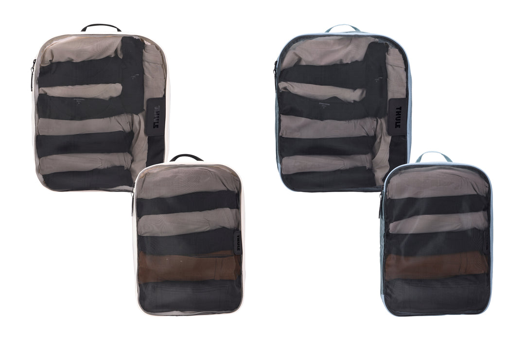Thule Packing Cube Family Set 2xMed 2xLrg Gry/Wht