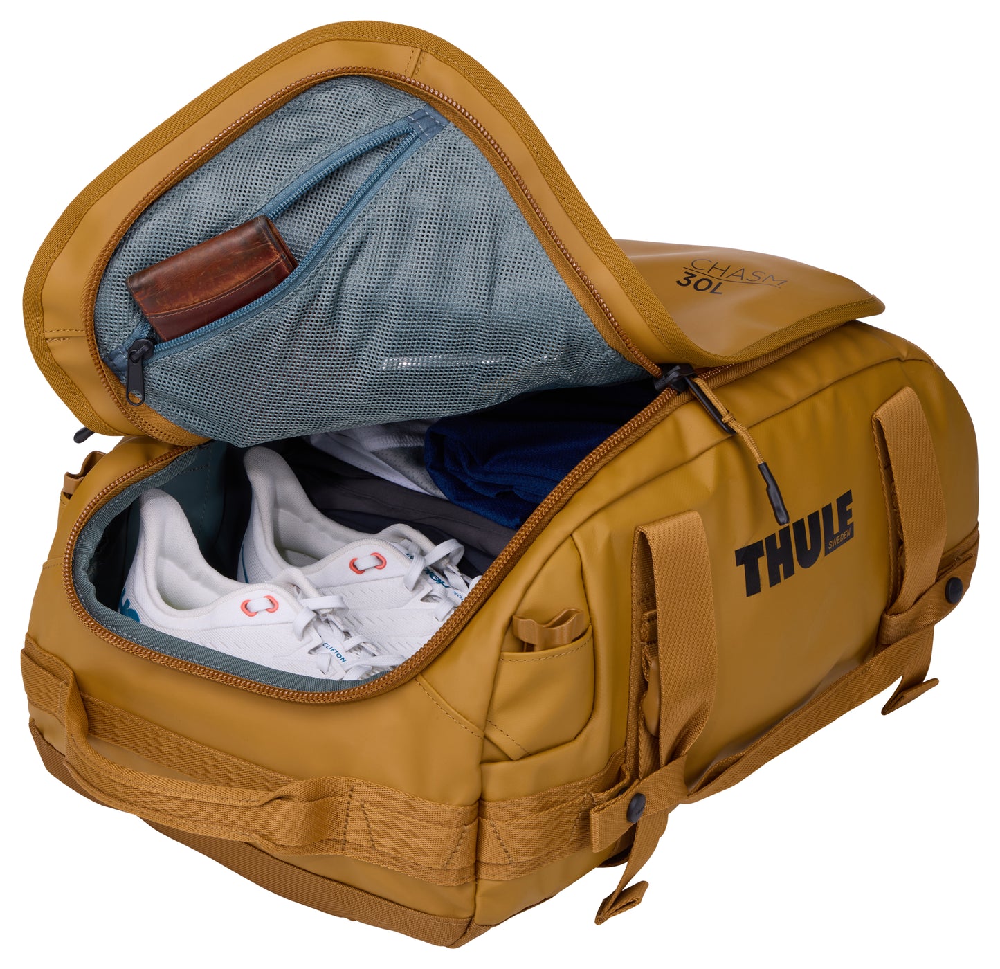 Thule Chasm 30L Duffle Bag Golden