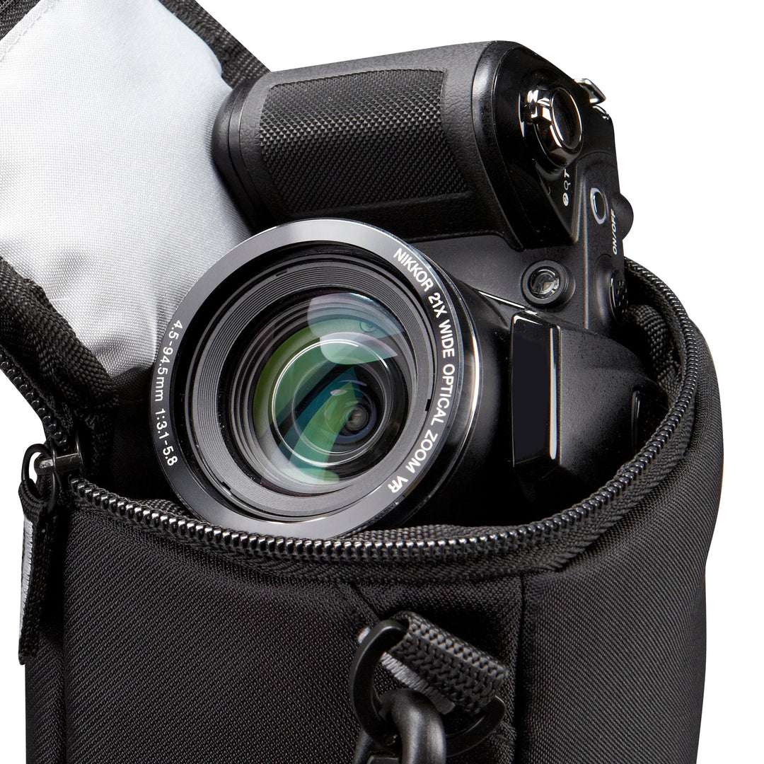 Compact Camcorder/High Zoom Digital Case - Black - Carton of 4 - MW Direct