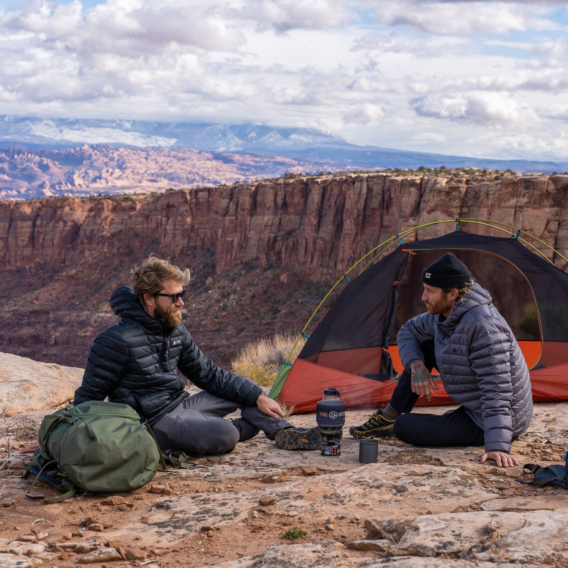 KELTY Asher 65L Hiking Pack Winter Moss - MW Direct