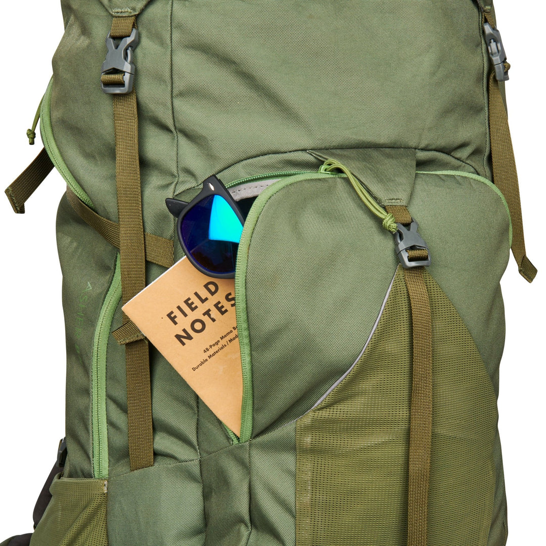 KELTY Asher 85L Hiking Pack Winter Moss - MW Direct