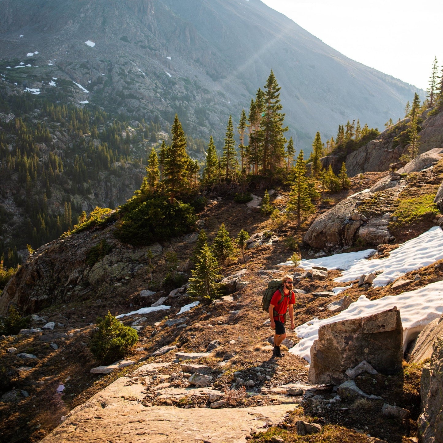 KELTY Asher 85L Hiking Pack Winter Moss - MW Direct