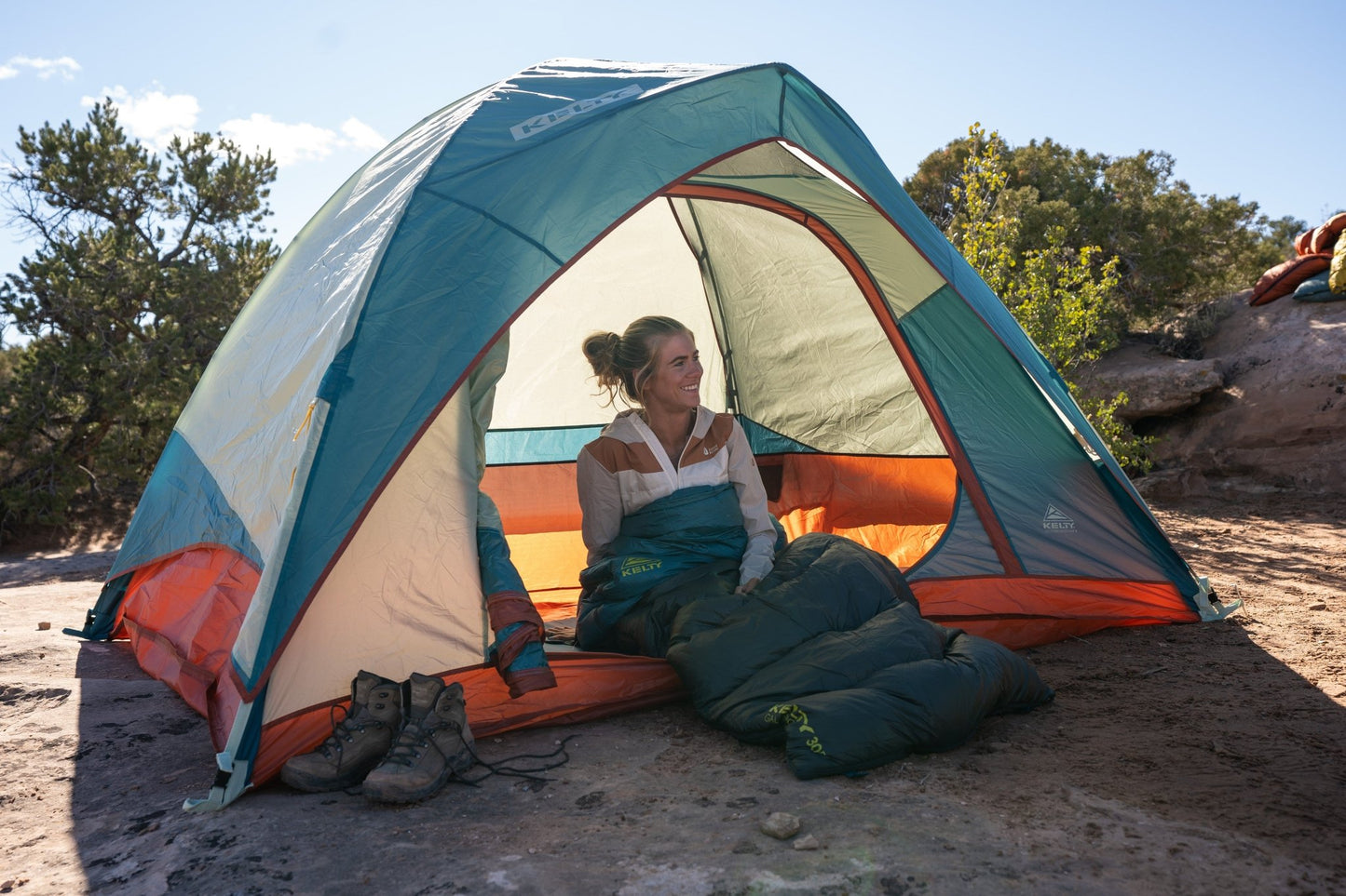 KELTY Camping Tent Discovery Basecamp 4 - MW Direct