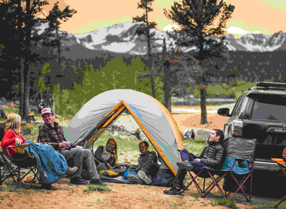 KELTY Wireless 4P Tent - MW Direct