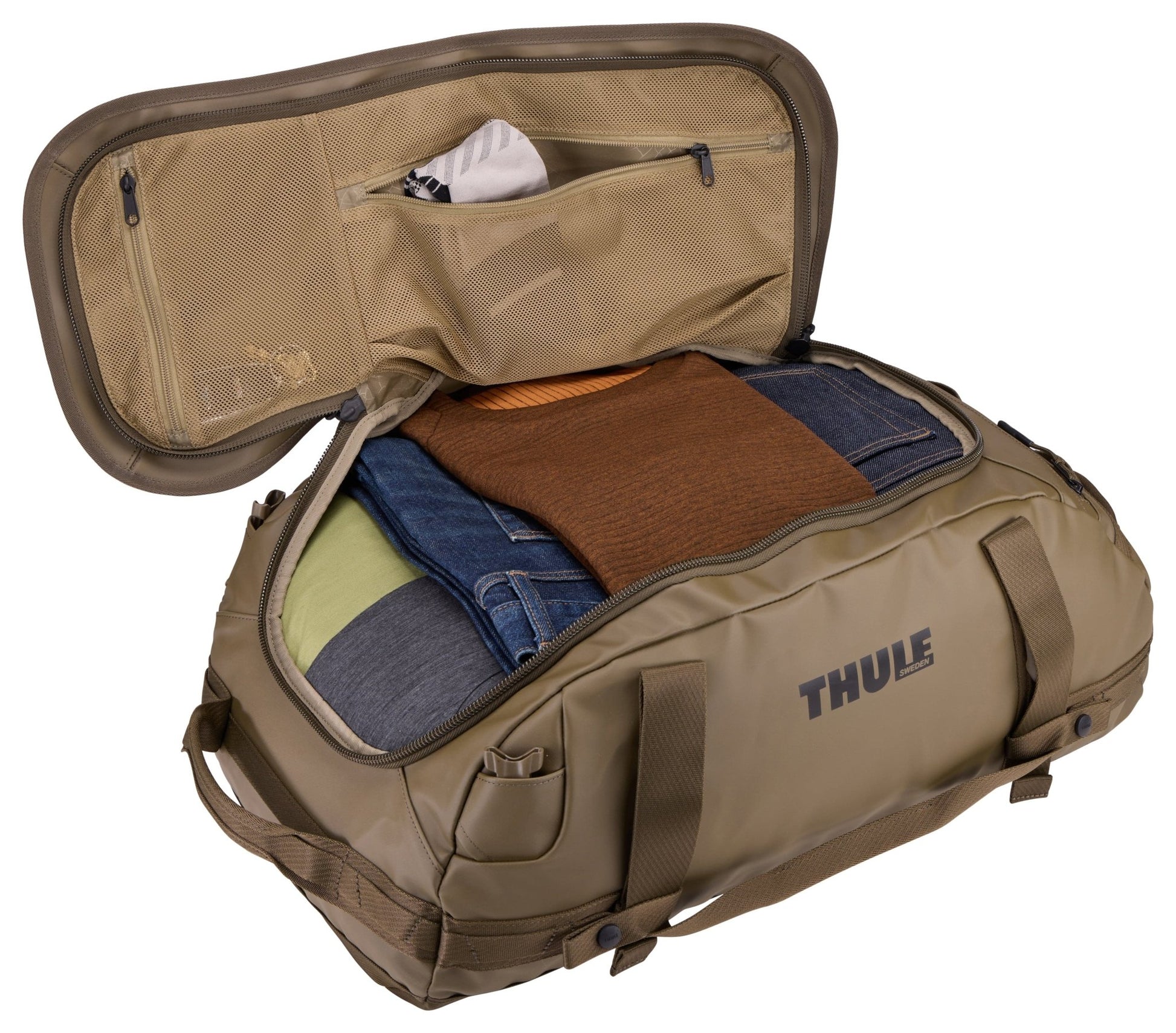 THULE Chasm 40L Duffel Khaki - MW Direct