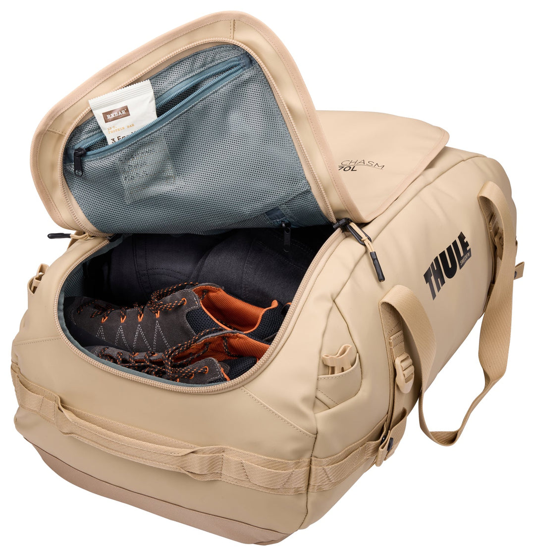 THULE Chasm 70L Duffel - Soft Beige - MW Direct