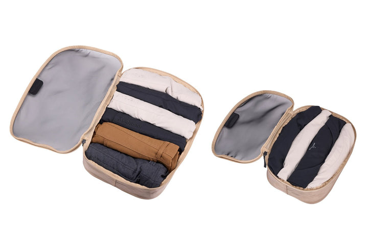 Thule Packing Cube Set (1x Small, 1x Medium) - Gentle Beige - MW Direct