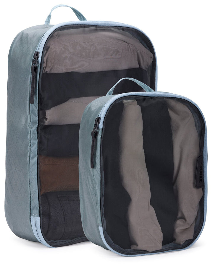 Thule Packing Cube Set (1x Small, 1x Medium) - Pond Gray - MW Direct