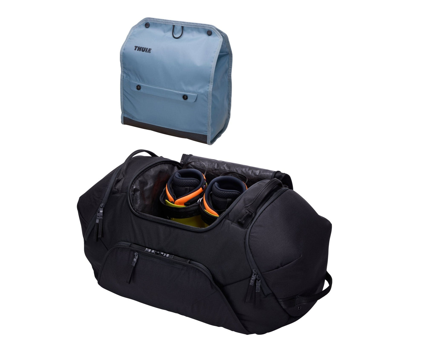 THULE Roundtrip Ski and Snowboard Duffel 80L Black - MW Direct