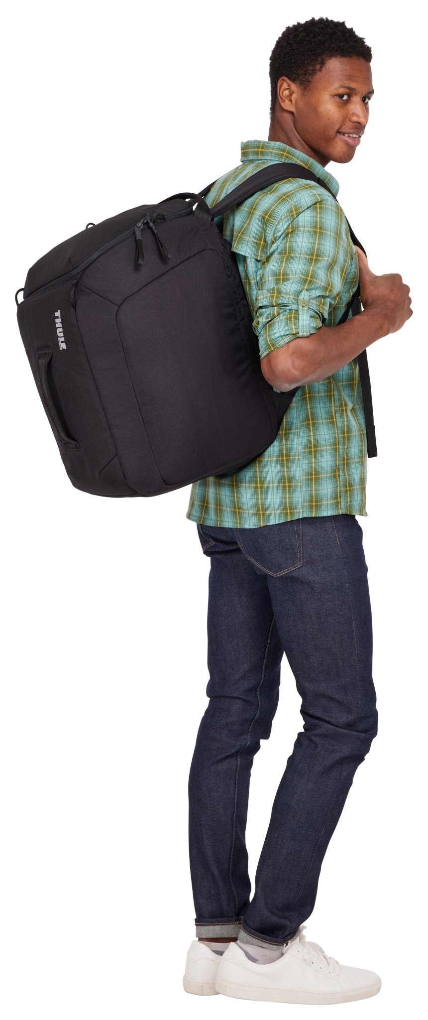 THULE Roundtrip Ski Boot Backpack 45L Black - MW Direct