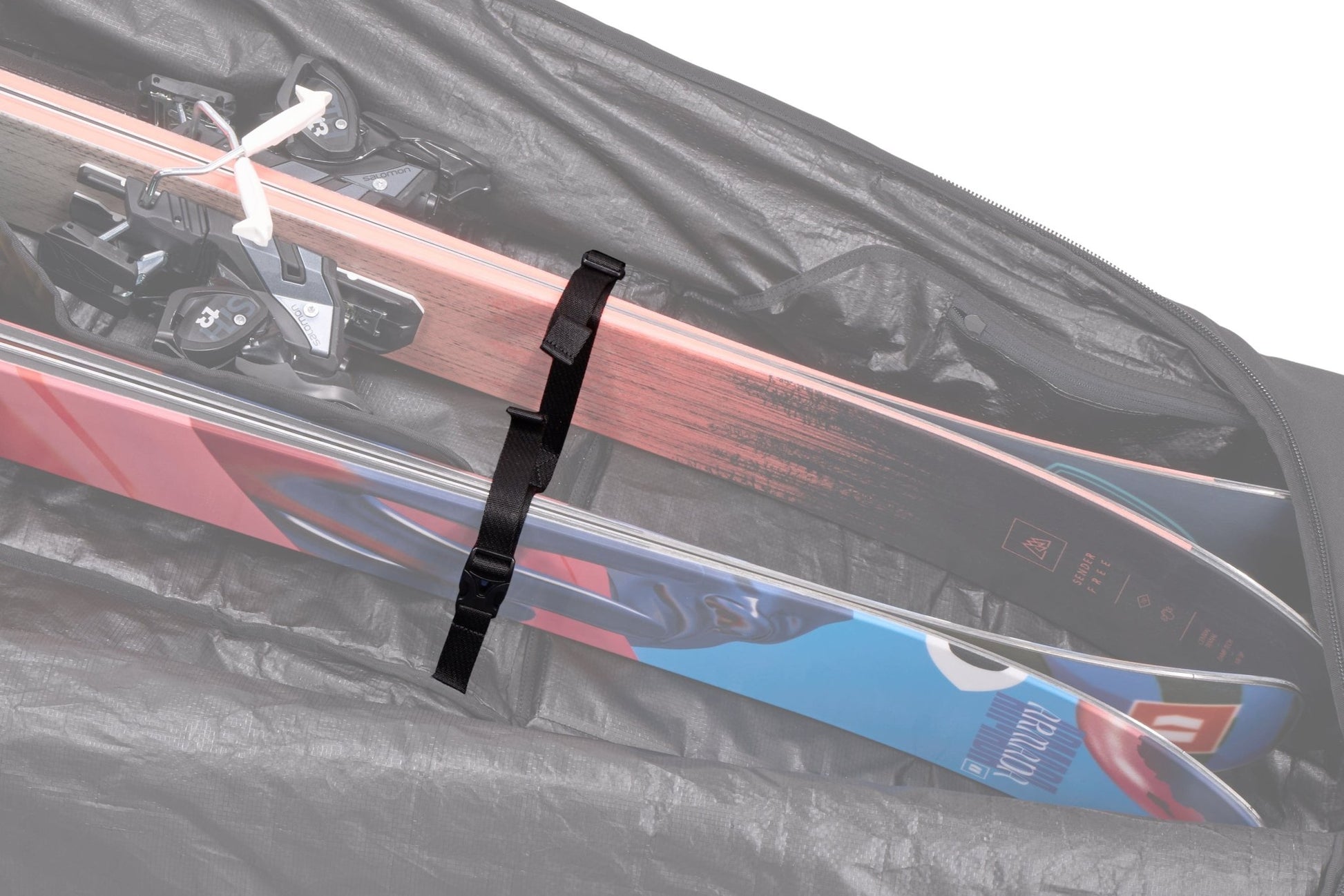 THULE Roundtrip Ski Roller 192cm Black - MW Direct